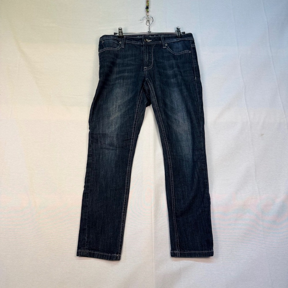 Paper Denim & Cloth Womens Dark Wash Straight Leg Jeans Size 6 28 P8CRP-5